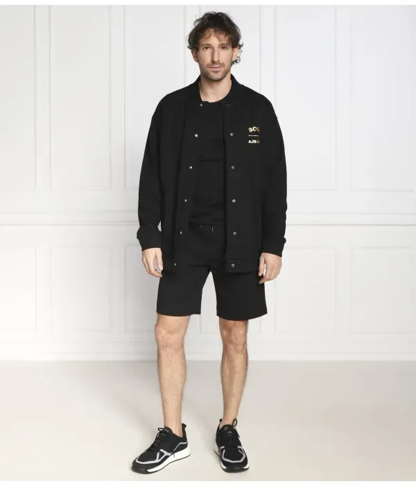 Толстовка Samoo AJ AJBXNG regular fit Boss Green, черный — фото 2
