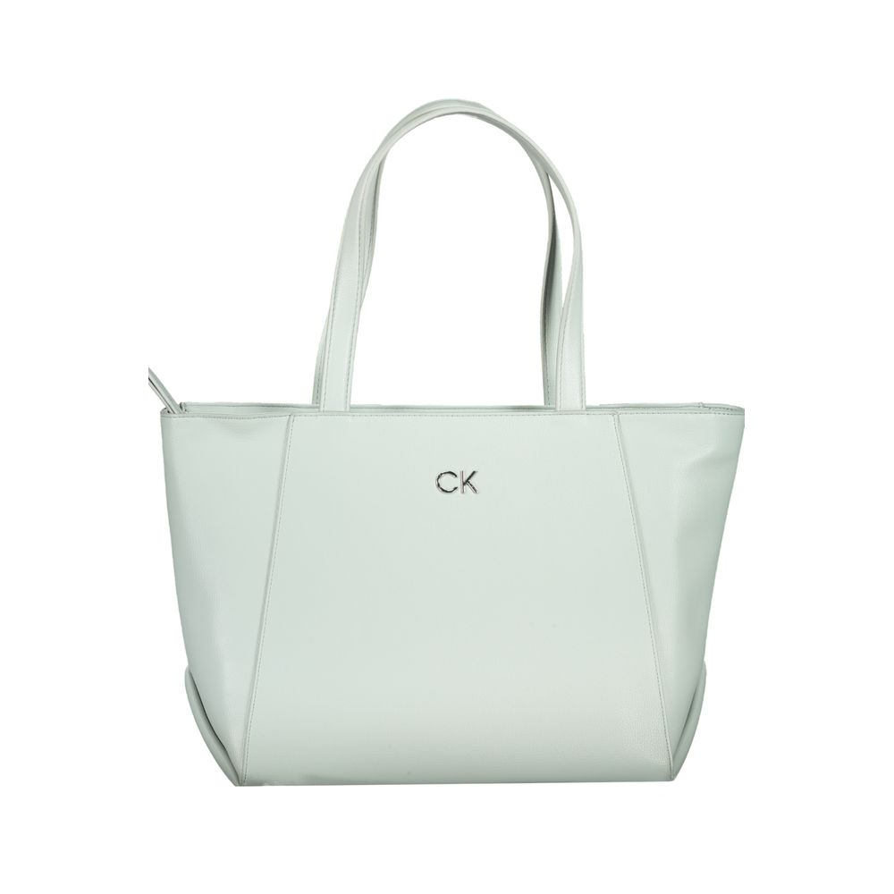 

Сумочка из полиэтилена голубого цвета Calvin Klein