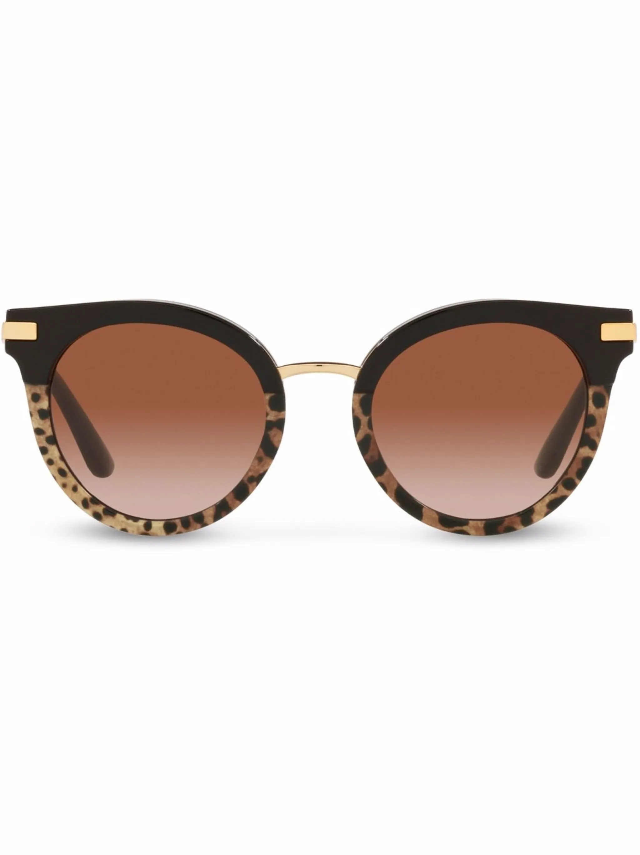 

Солнцезащитные очки трапециевидной формы Dolce & Gabbana Eyewear, коричневый