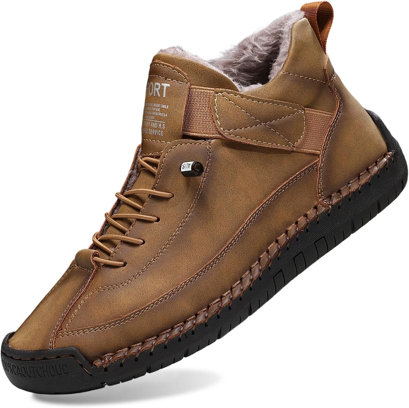 

Мужские ортопедические кроссовки-слипоны Elira Supportive, эргономичные, для ходьбы, походов, кемпинга и вождения Generic, коричневый