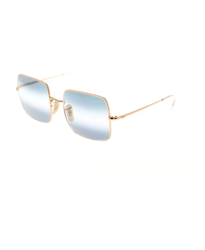 

Квадратные солнцезащитные очки большого размера, зеленые линзы Ray-Ban, желтый