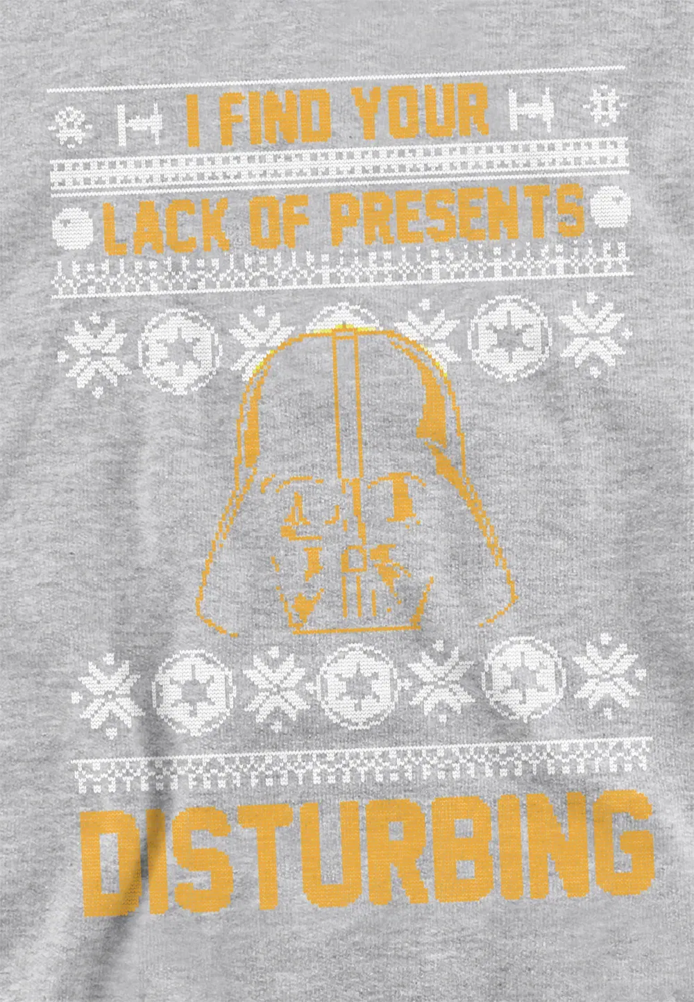 Детский худи Star Wars Fair Isle Disney, серый — фото 2