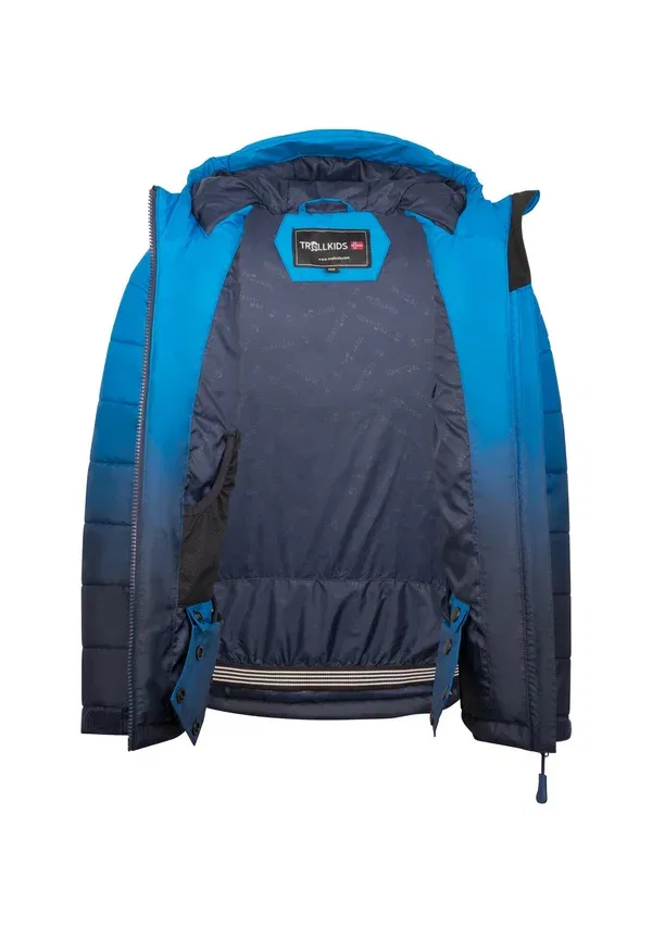 Детская зимняя куртка Trollkids Hemsedal Snow Jacket, лазурно-синий — фото 3