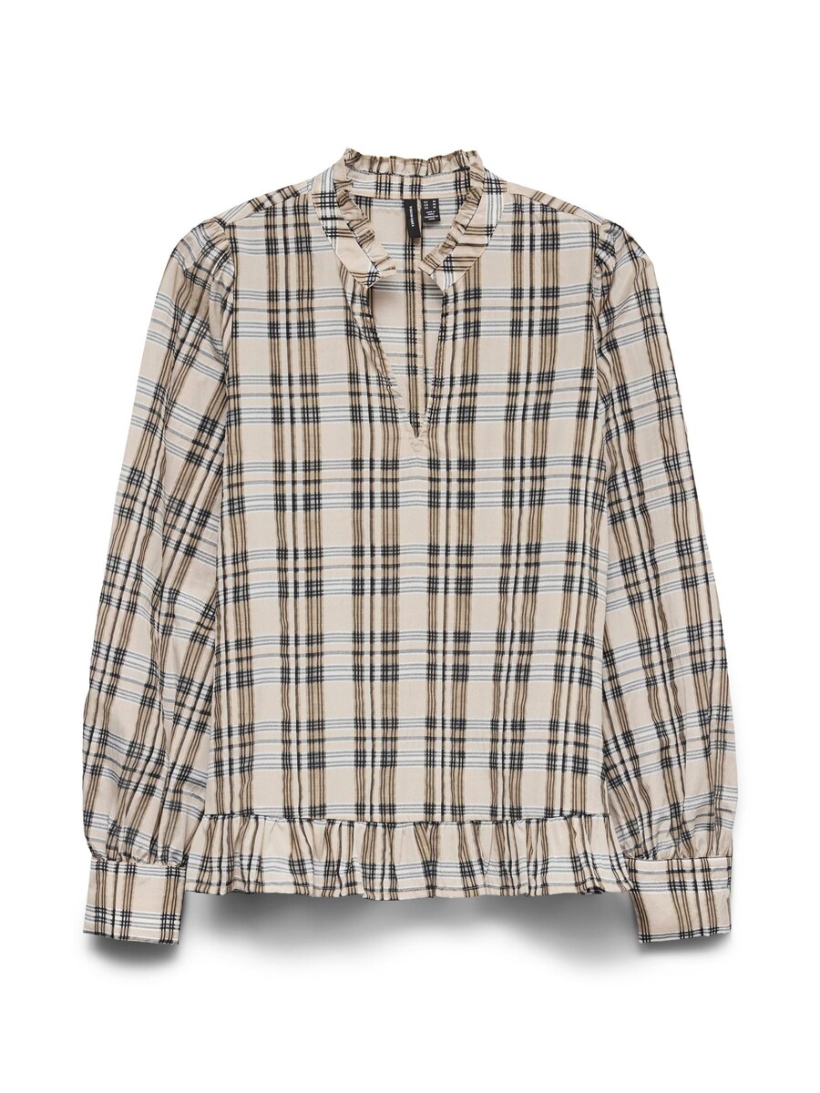 

Блуза VERO MODA VMMali, Light beige/Dark beige