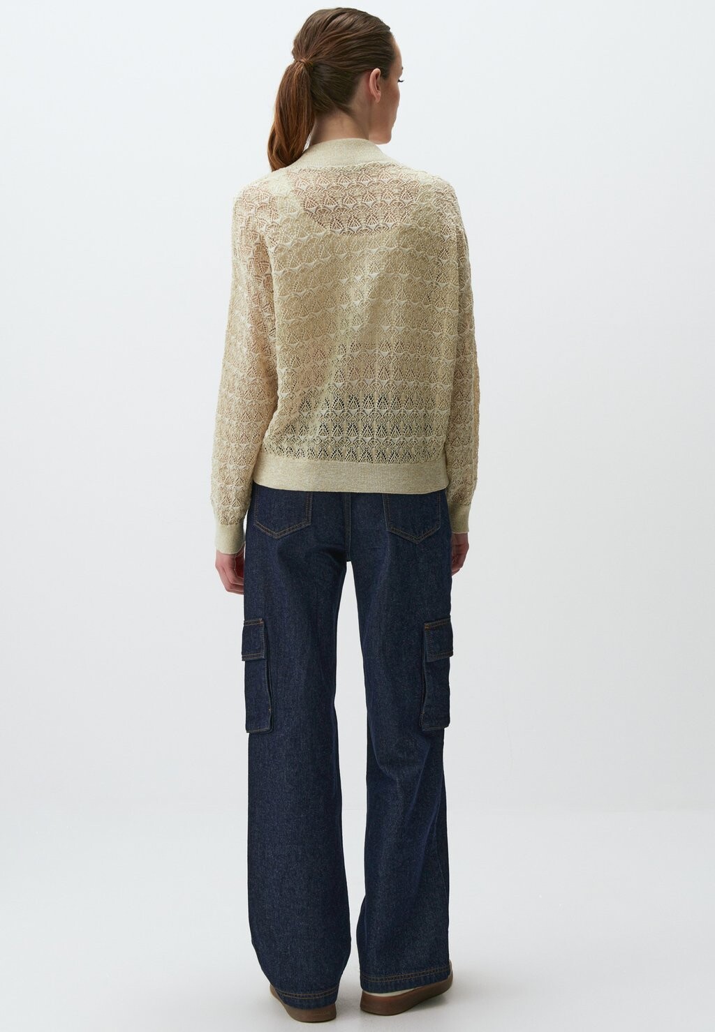 

Кардиган LONG SLEEVE COLLAR Jimmy Key, бежевый