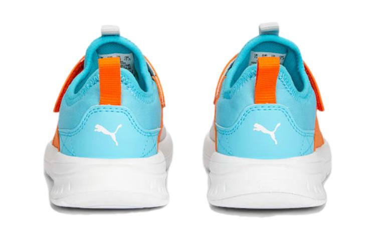 PUMA Детские кроссовки с низким верхом, устойчивые к истиранию, белые — фото 4