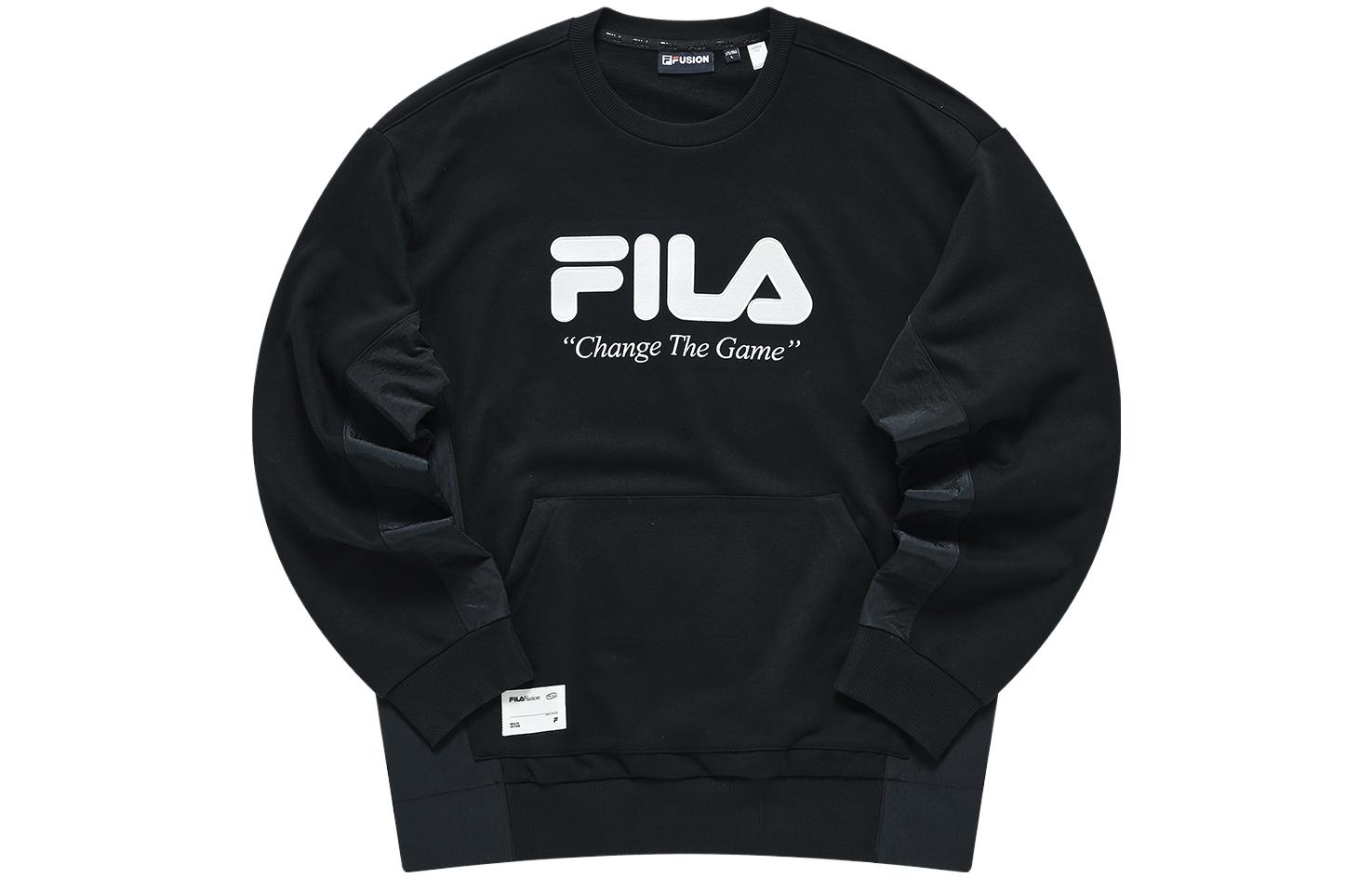

FILA FUSION Толстовка мужская, черная как смоль