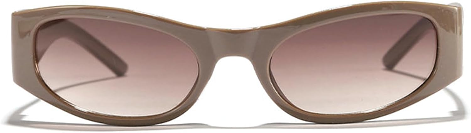 

Солнцезащитные очки Willochra Y2K с обтекаемой формой для женщин и мужчин, модные черные очки в стиле ретро 90-х, футуристические очки с защитой от УФ-излучения UV400, C4