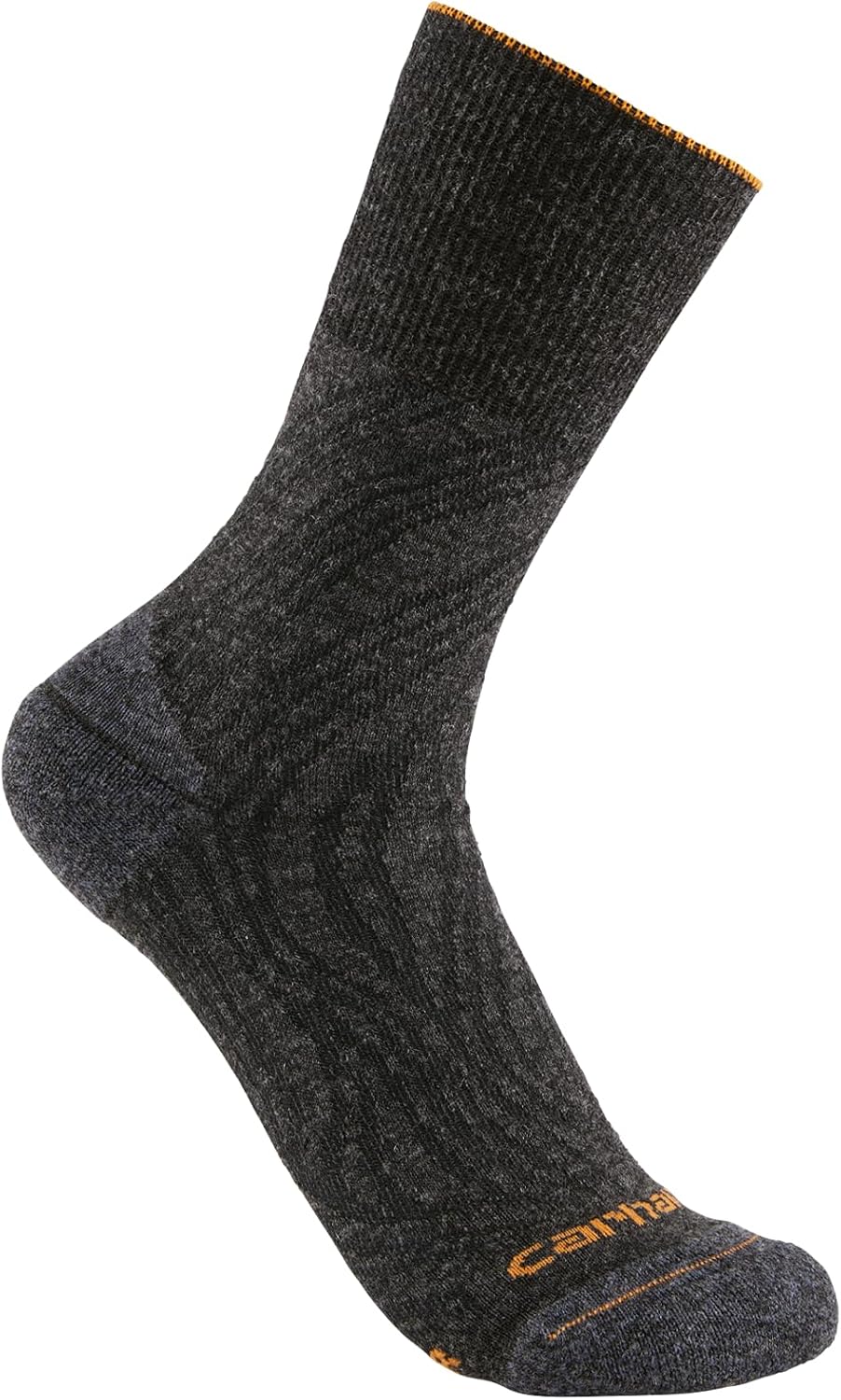 

Carhartt мужские носки Midweight Crew Twin Knit, Carbon Heather