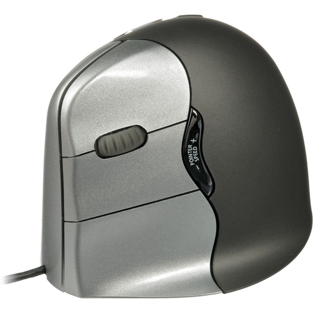 

Evoluent VerticalMouse 4 (проводная, для левшей)