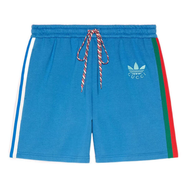 

Шорты x adidas cotton jersey shorts 'blue' Gucci, синий