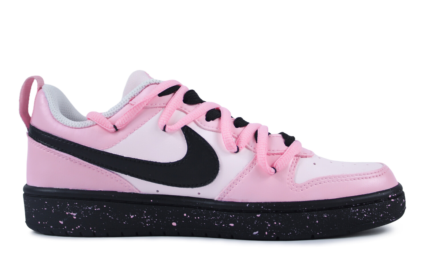 

Кроссовки Nike Court Borough Skateboard Shoes Women's Low-Top White, Розовый, Кроссовки Nike Court Borough Skateboard Shoes Women's Low-Top White