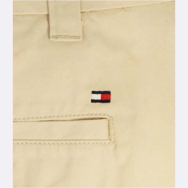 Большие и высокие шорты стандартного кроя Tommy Hilfiger, бежевый — фото 3