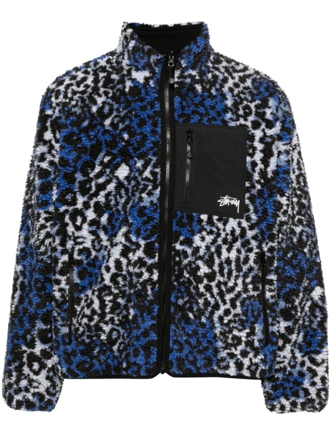 

Stüssy двусторонняя куртка, синий