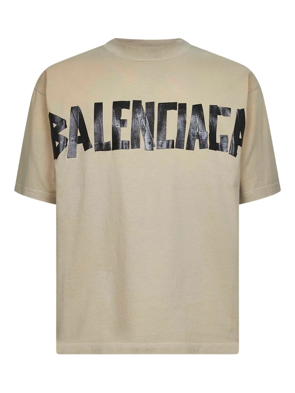 

Футболка с принтом BALENCIAGA, нейтральный