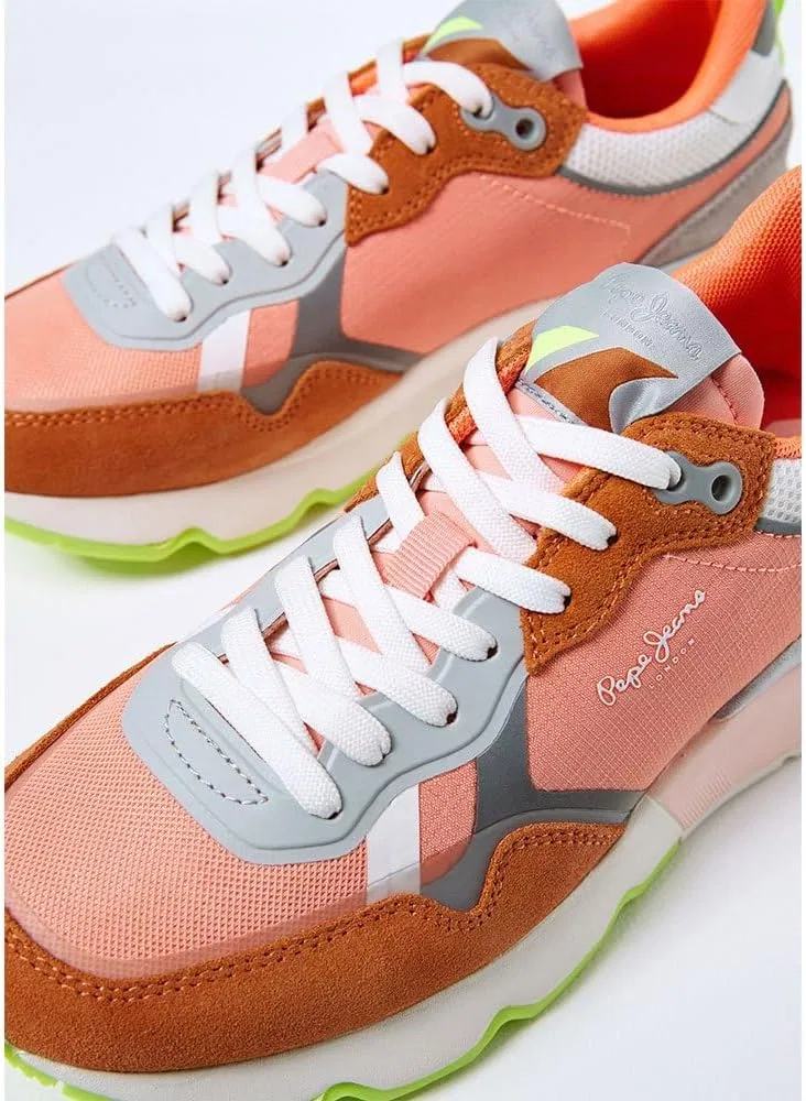 Кроссовки Pepe Jeans Britt Pro Orange Footwear — фото 2