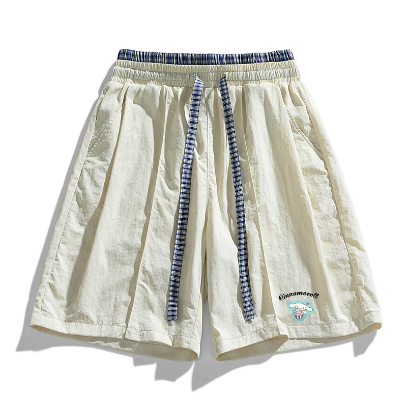 

Шорты повседневные Unisex CINNAMOROLL Yugui Dog Sanrio, белый