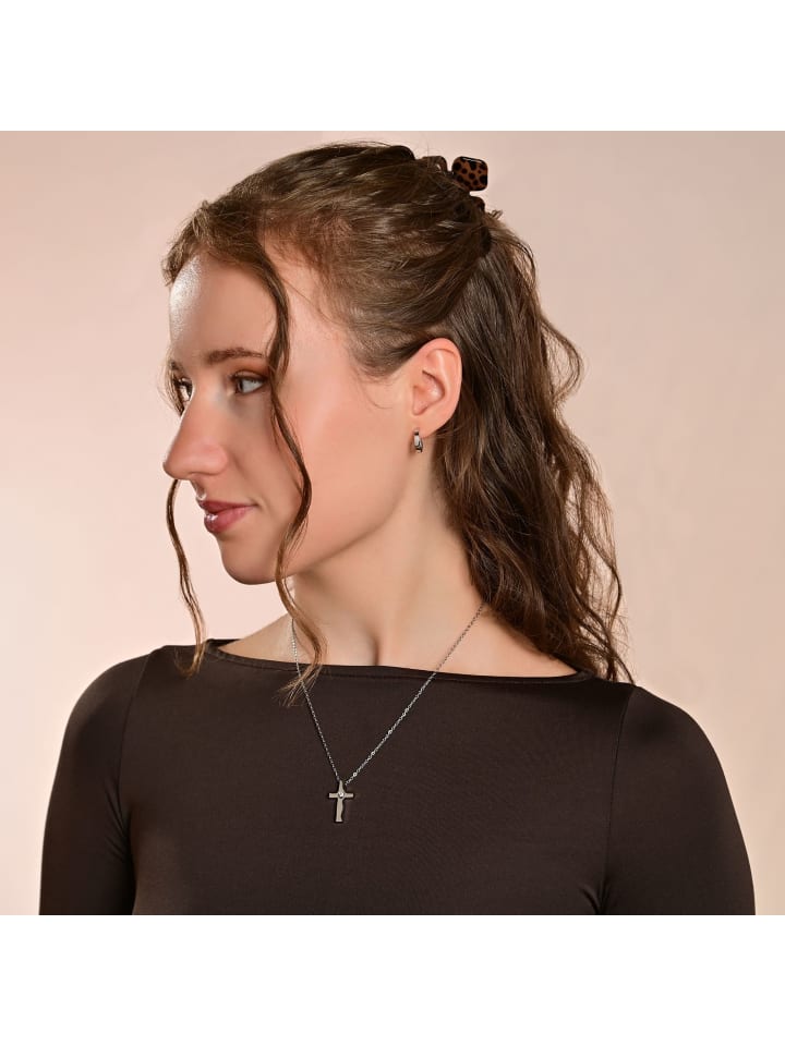 

Adeliás Женские серьги - серьги-кольца на шарнирах из серебра 925 пробы