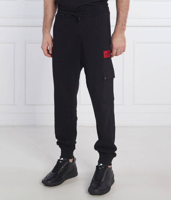 

Штаны Hugo Dwellrom Regular Fit, черный
