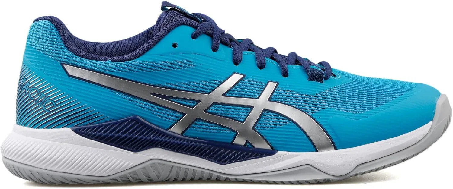 Женские волейбольные кроссовки ASICS Gel-Rocket 9, Island Blue Pure Silver — фото 2