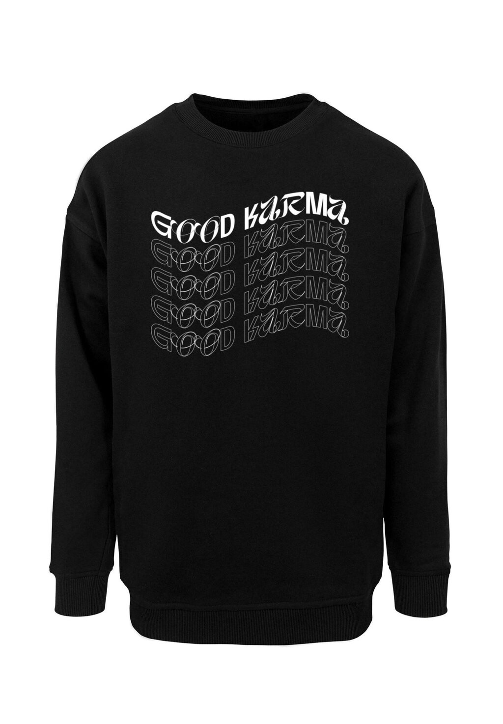 

Толстовка WORDING GOOD KARMA CREWNECK Merchcode, черный