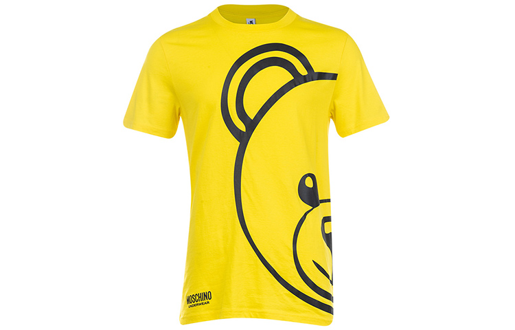 

MOSCHINO Футболка мужская желтые