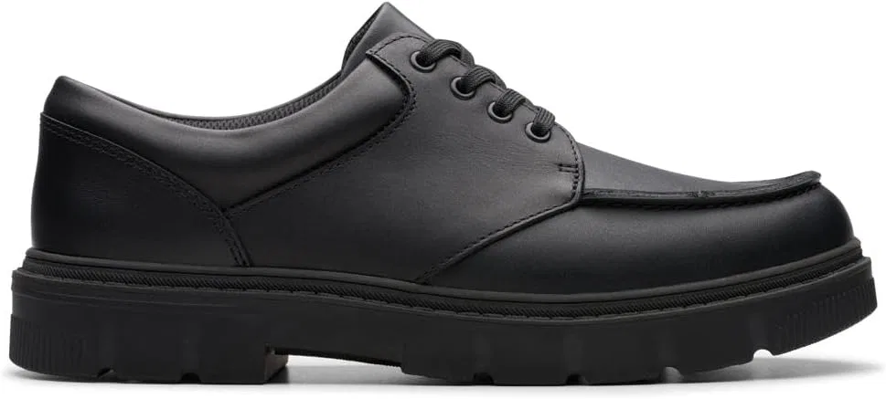 Мужские кроссовки Clarks Lorcam Edge YSHOES, Black (Black Leather)