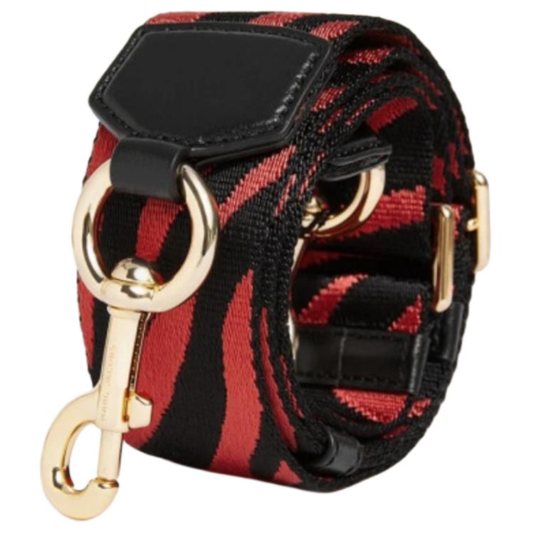MARC JACOBS Кожаный ремешок для сумки с декоративными вставками — фото 4