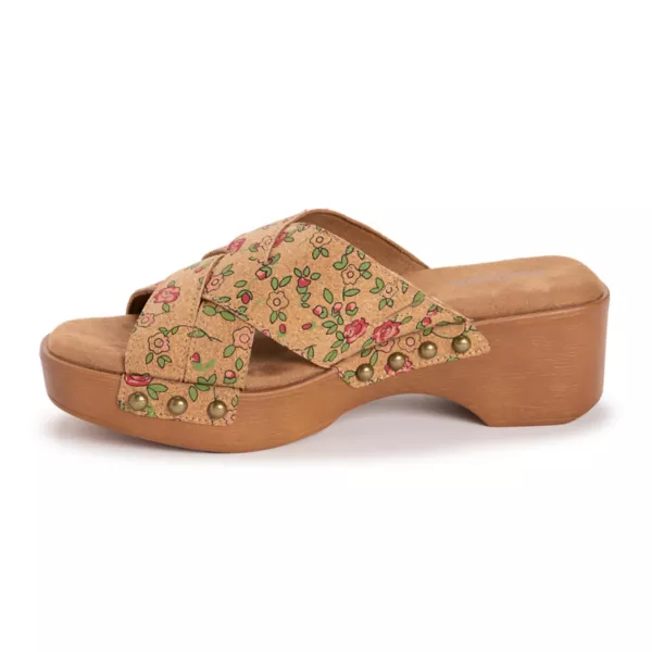 Женские удобные повседневные сандалии Cadence Muk Luks, синий — фото 3