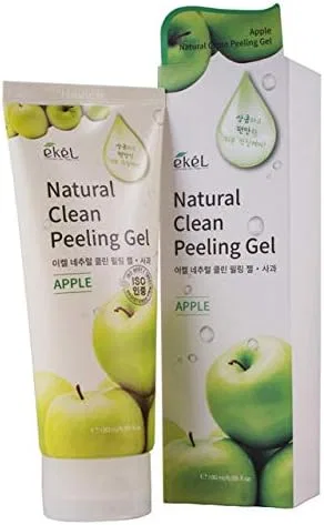 Скраб Ekel — Для лица Apple Natural Clean Peeling Gel, 180 мл
