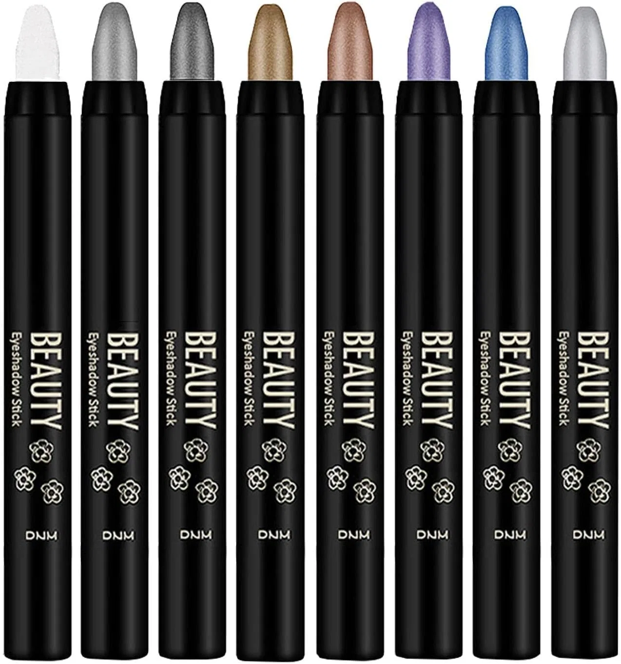 Набор теней для век Eyeshadow Pen 8 цветов, без бренда, 0.08 унции