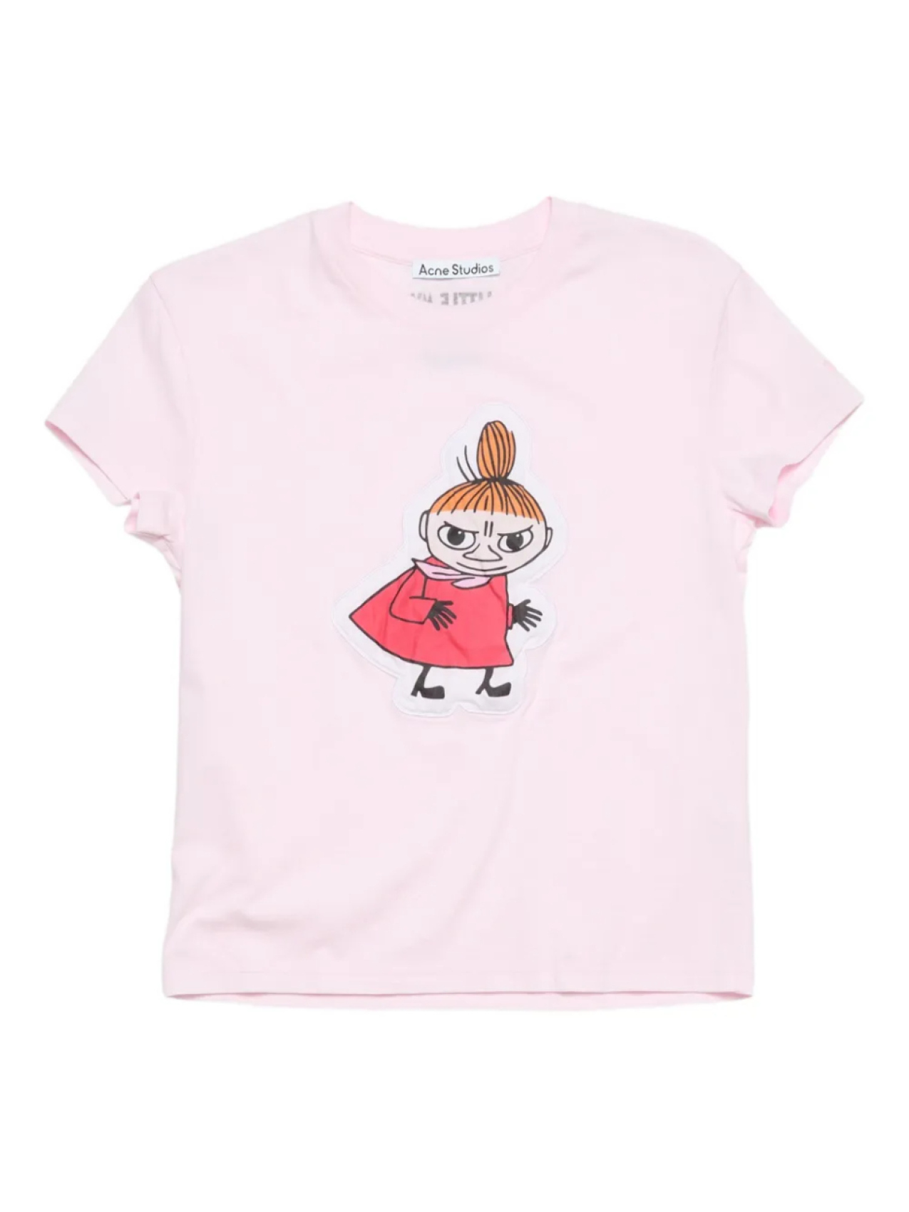 

Футболка с графическим принтом Acne Studios, розовый