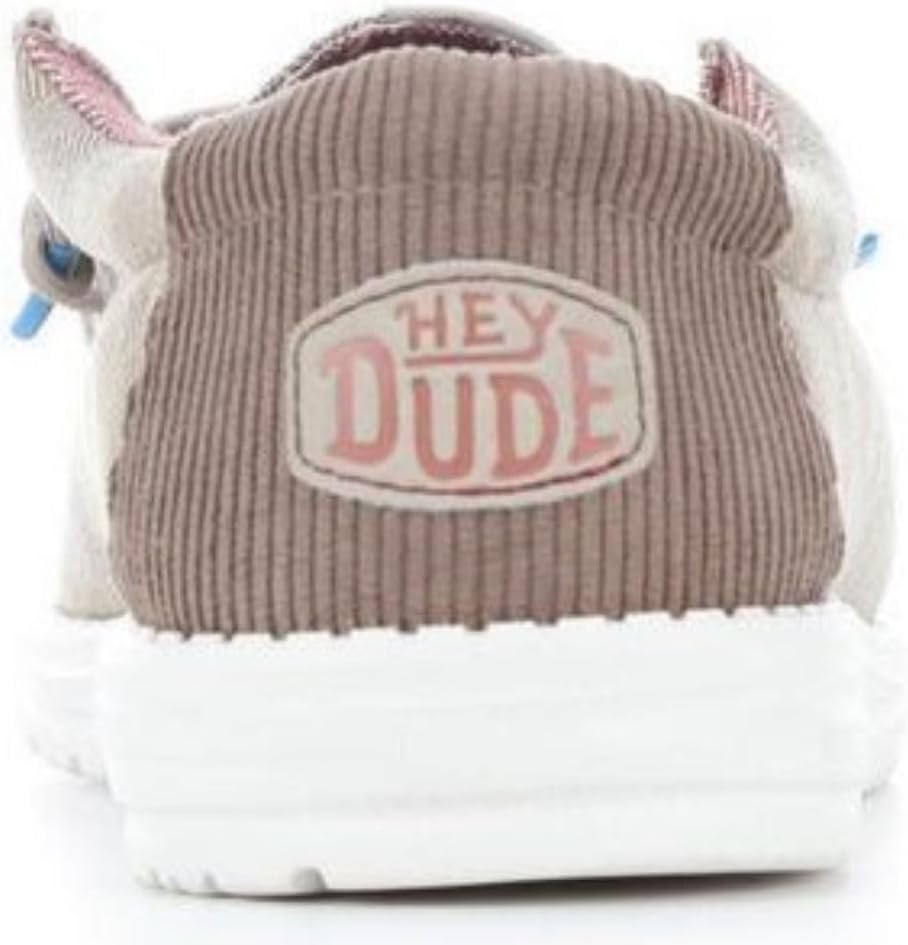 Мужские лоферы HEYDUDE Wally Stretch из текстиля, Удобная легкая обувь без шнурков для мужчин, Для повседневной носки, прогулок и путешествий, Herringbone Tan — фото 3