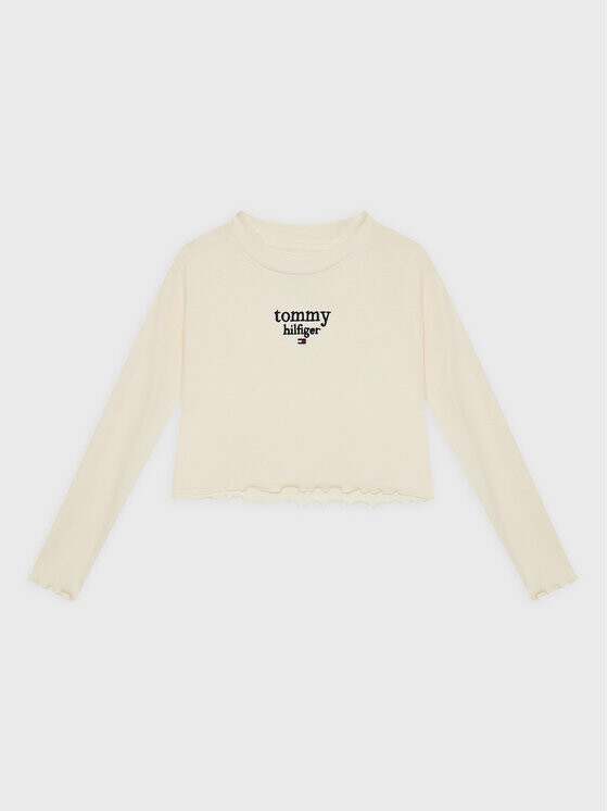 

Узкая блузка Tommy Hilfiger, бежевый