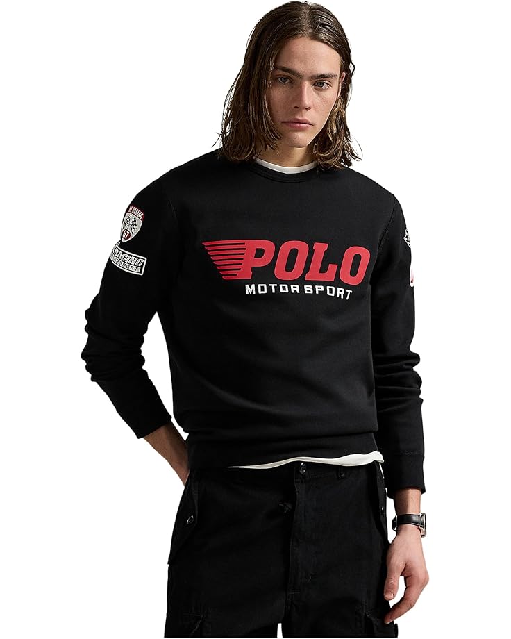 

Толстовка Polo Ralph Lauren Double-knit Graphic Sweatshirt, цвет Polo Black