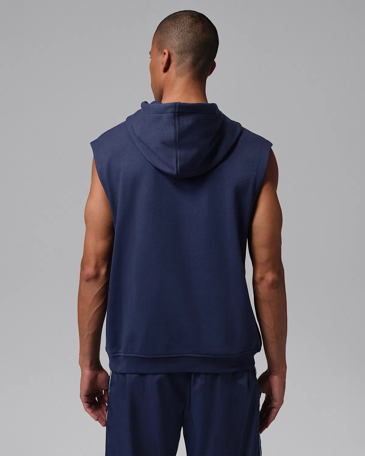 Мужская безрукавка-худи Dri-FIT Jordan Sport Crossover, Midnight Navy — фото 2