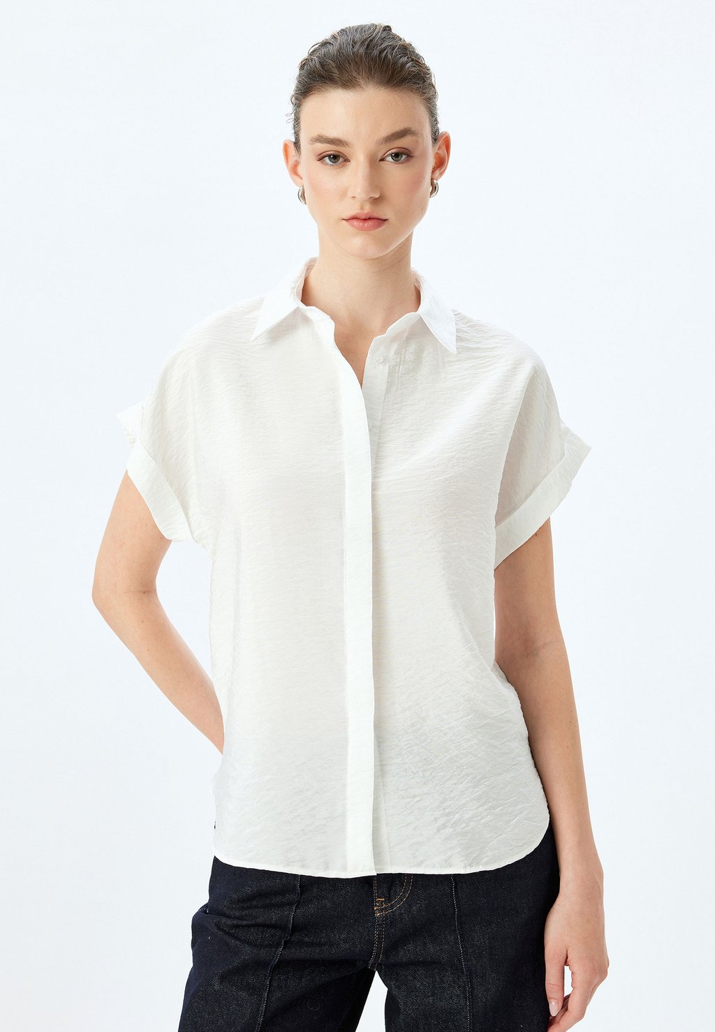 

Рубашка SHORT SLEEVE Koton, белый