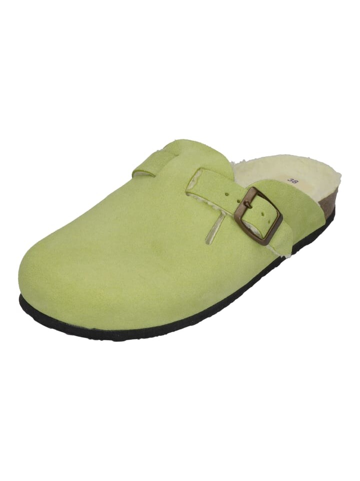 Мюли Plakton BLOGG WOOL, зеленый