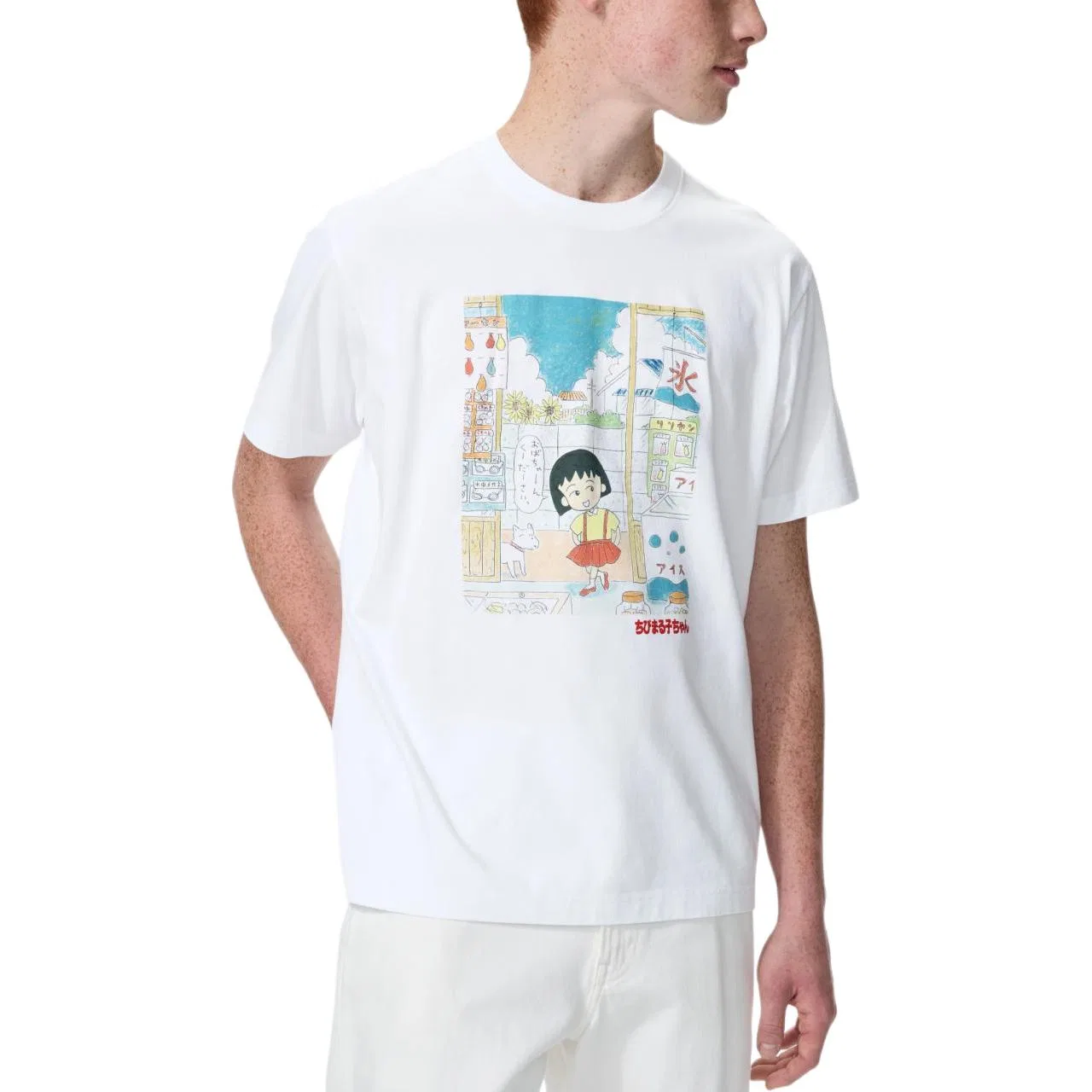 Футболка Uniqlo x YINGTAOXIAOWANZI белая — фото 3