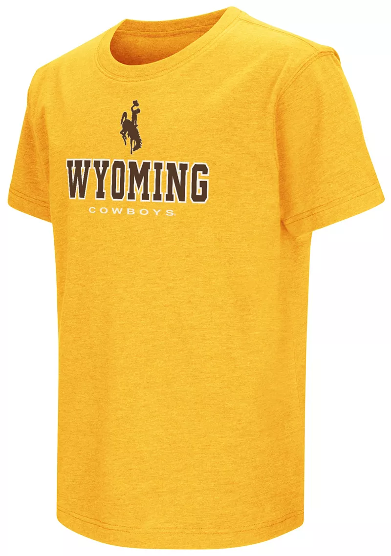 

Золотая футболка Colosseum Youth Wyoming Cowboys