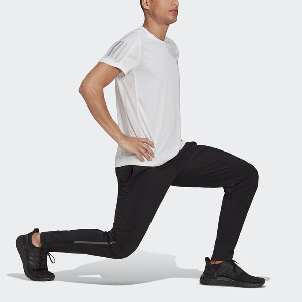 Спортивные штаны adidas Astro Pant M Logo Casual Sports Running Breathable Pants Black, черный — фото 4