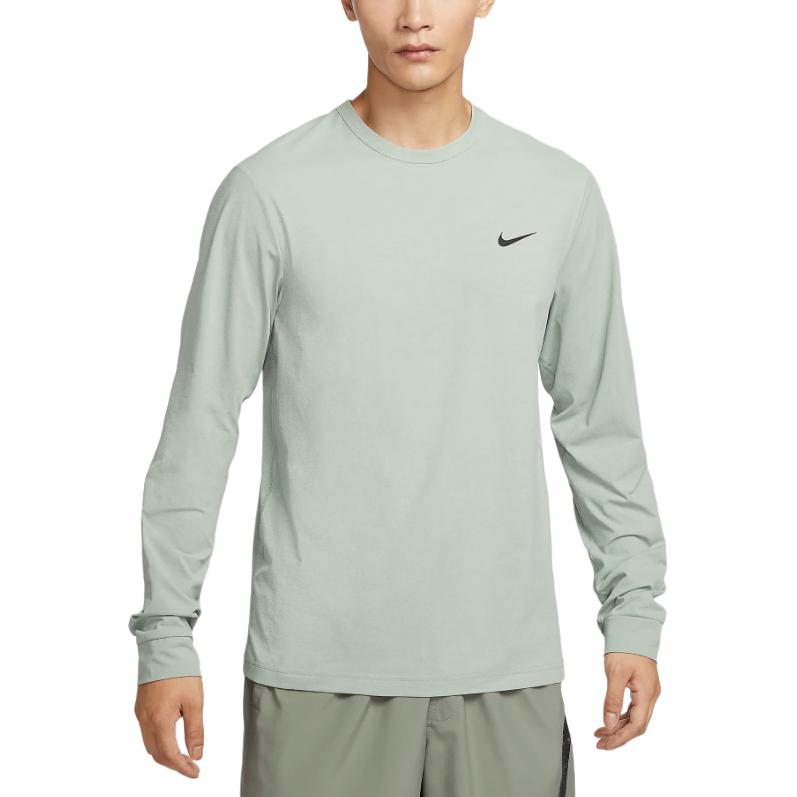 Nike Футболка Dri Fit мужская светло-зеленая — фото 3