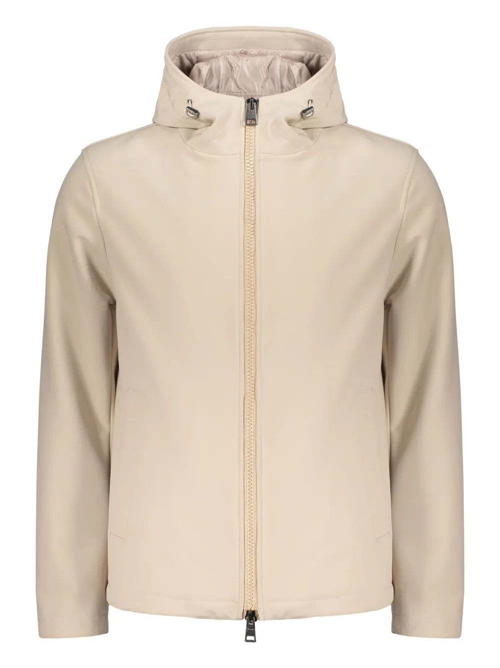 

Куртка на молнии с капюшоном Herno, нейтральный