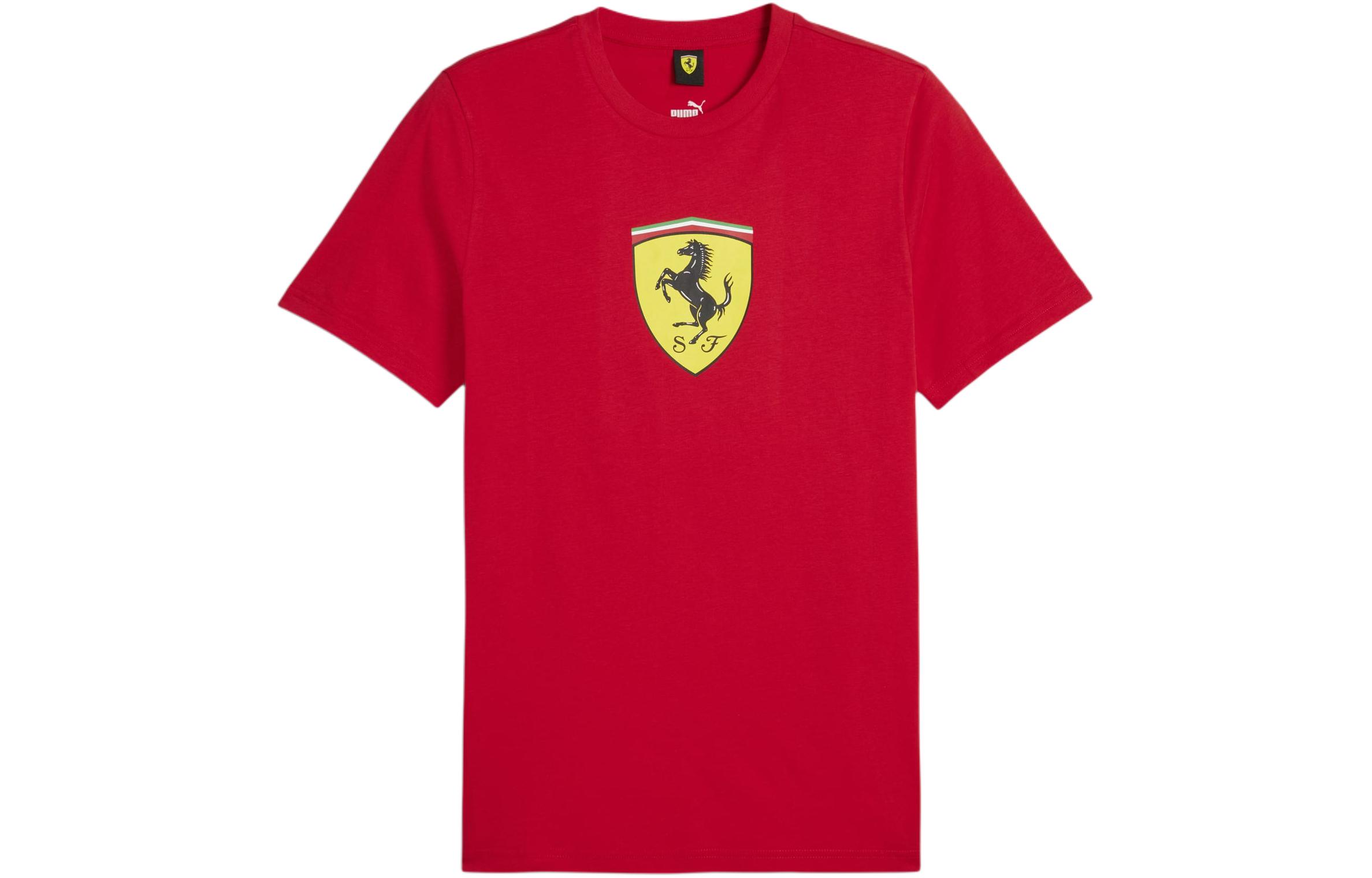 

Футболка Scuderia Ferrari Мужская гоночная красная Puma, красный