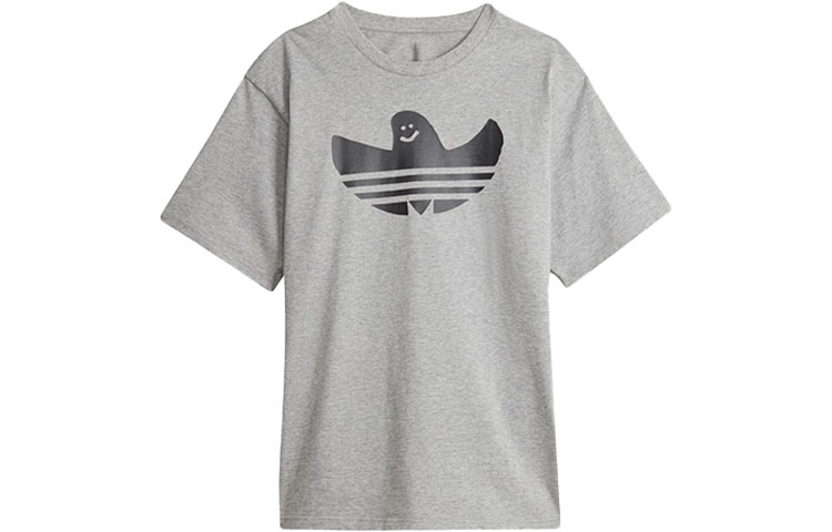 

Футболка SST унисекс, цвет серый меланж Adidas Originals, цвет Heather Gray