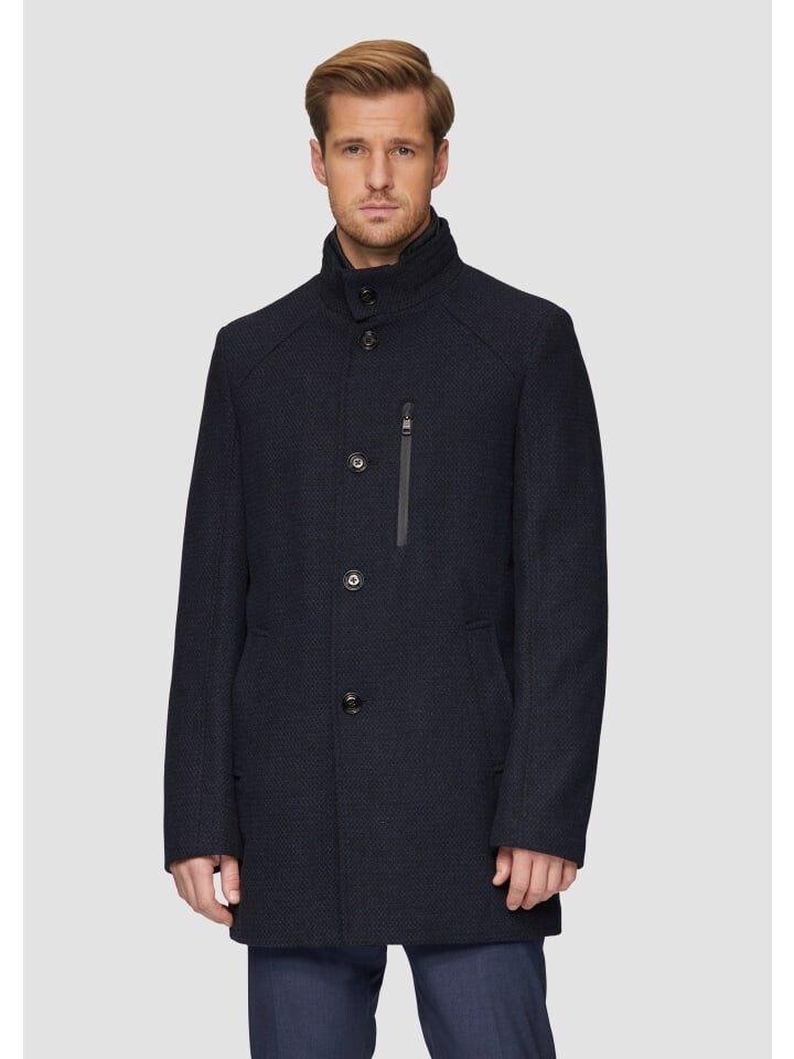 

Зимняя куртка s.Oliver BLACK LABEL Outdoor-Mantel langarm, синий