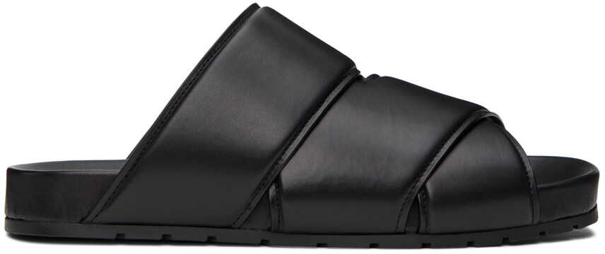 

Сандалии-мюли Black Bridge Bottega Veneta, Серый, Сандалии-мюли Black Bridge Bottega Veneta