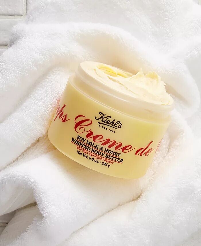 Creme de Corps взбитое масло для тела с соевым молоком и медом, 8 унций Kiehl'S Since 1851 — фото 4
