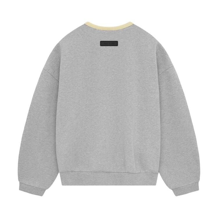 Свитер Fear of God Essentials Kids Crewneck Sweater, цвет Light Heather Grey — фото 2