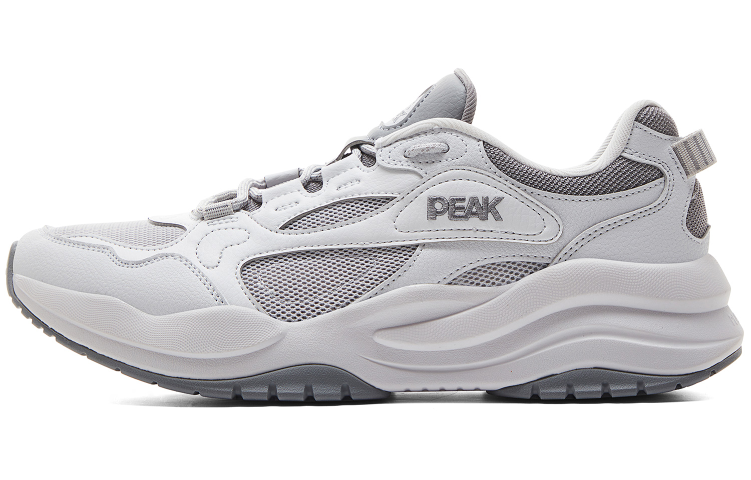 

Кроссовки PEAK Lifestyle Shoes Men Low-top Light Gray, светло-серый